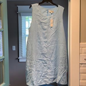 NWT Pale Blue Sleeveless Dress
